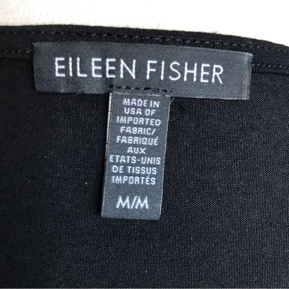 Eileen Fisher black black sleeveless maxi dress size Medium - Picture 5 of 5
